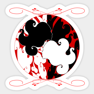 Decorative Duality Sticker